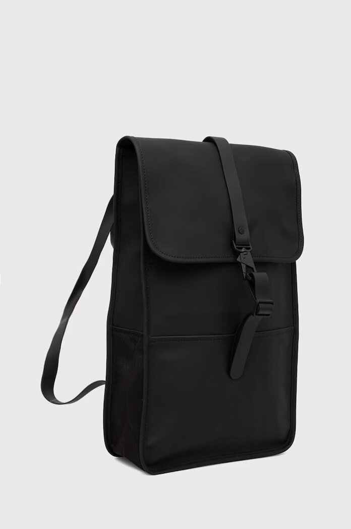 Rains Раница 13000 Backpacks в черно голям размер с изчистен дизайн