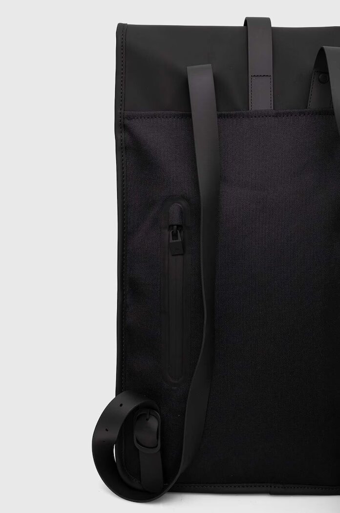 Rains Раница 13000 Backpacks в черно голям размер с изчистен дизайн