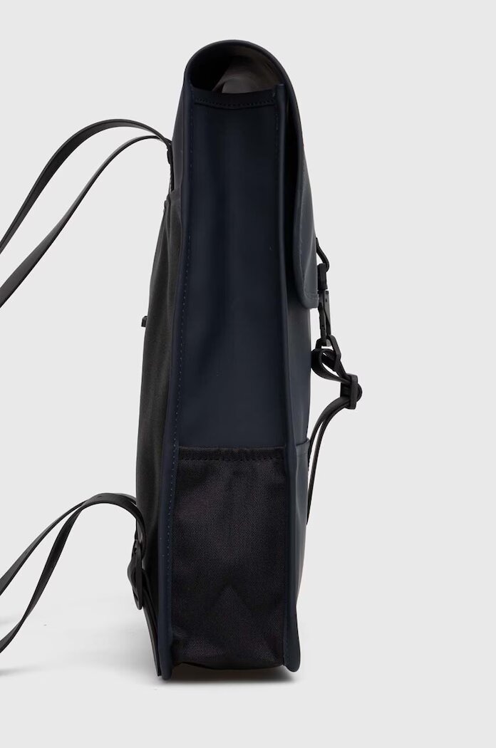 Rains Раница 13020 Backpacks в тъмносиньо голям размер с изчистен дизайн