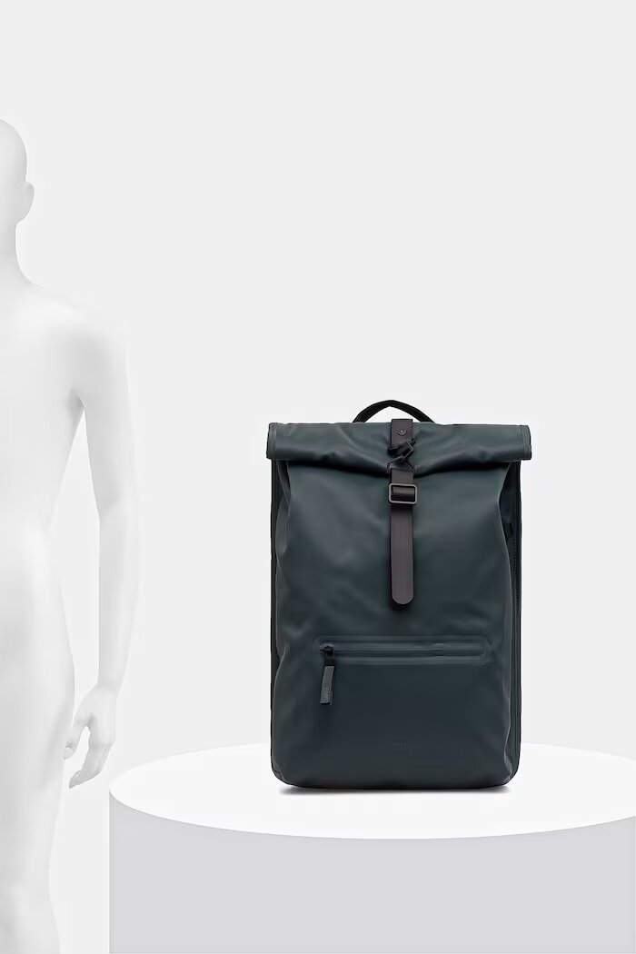 Rains раница Rolltop Rucksack W3 зелена 13320