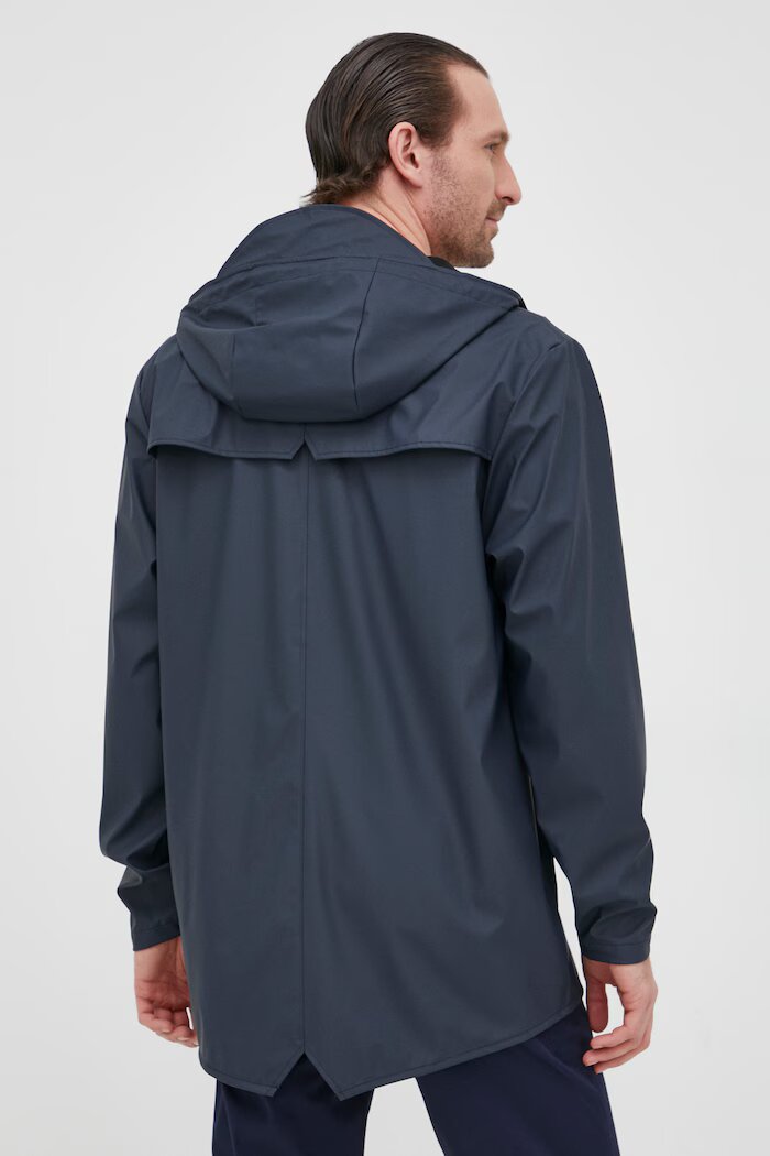 Rains Яке 12010 Jacket в тъмносиньо с преходна изолация