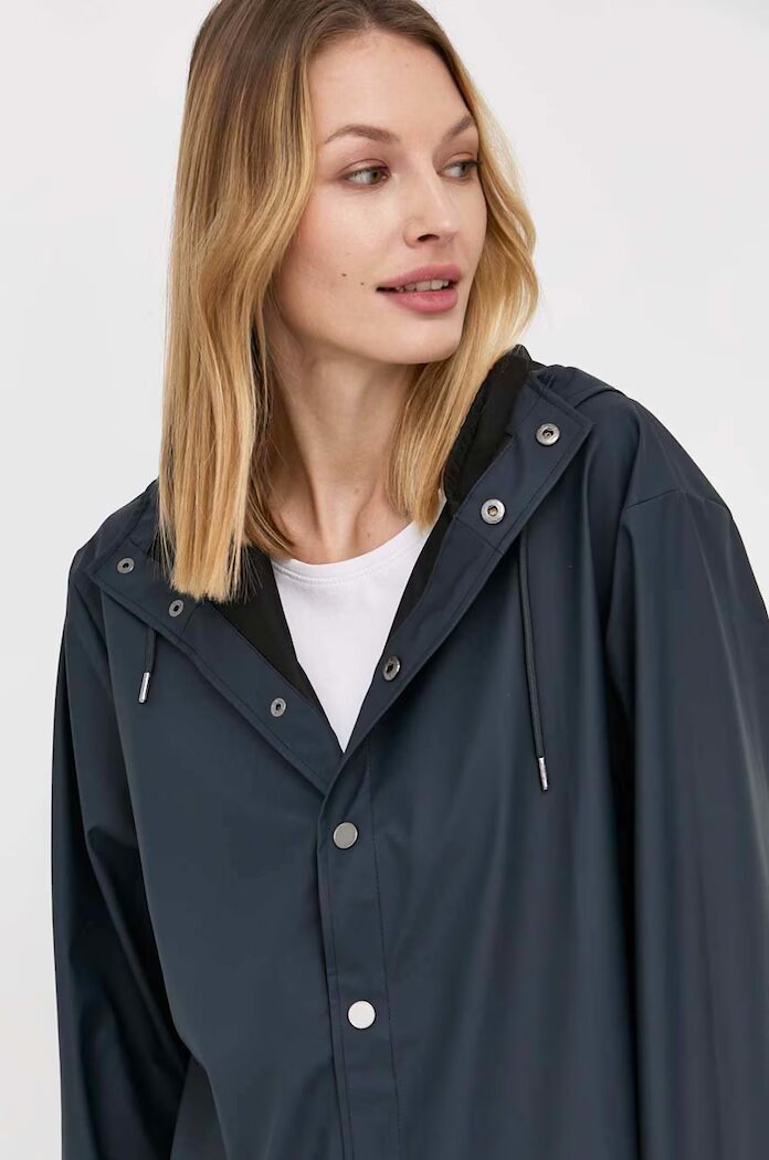 Rains Яке 12010 Jacket в тъмносиньо с преходна изолация
