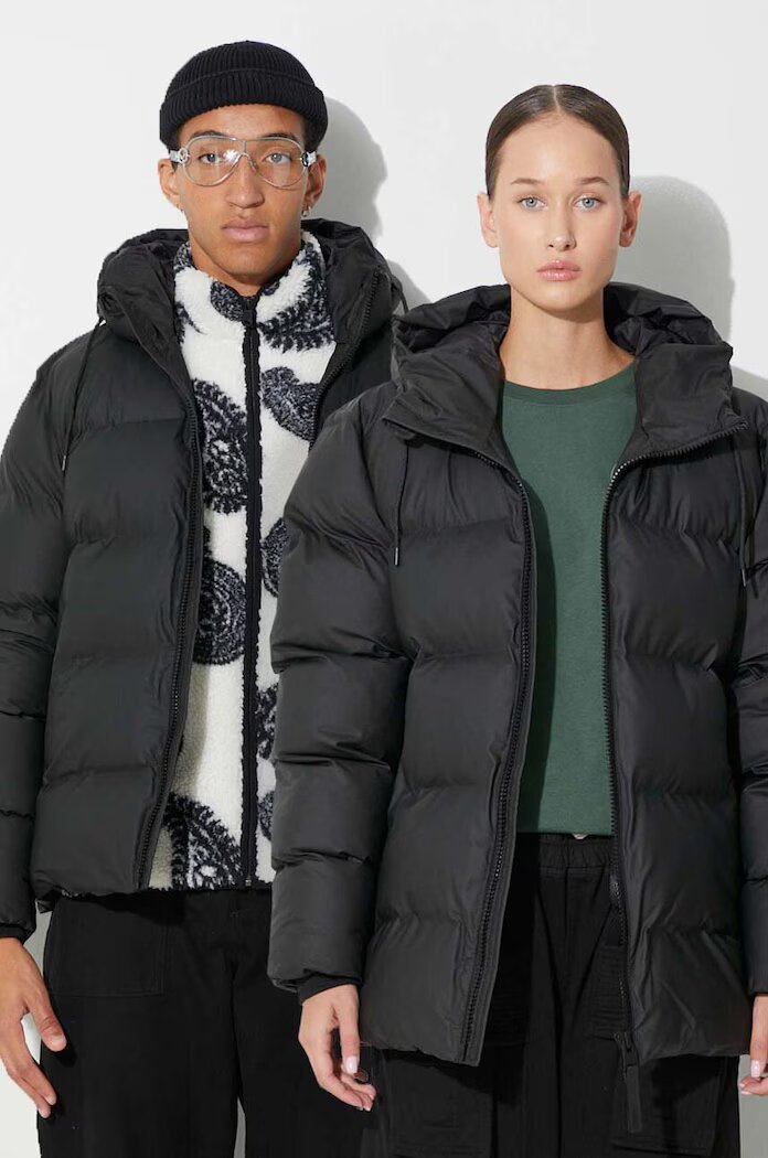 Rains Яке 15120 Jackets в черно зимен модел