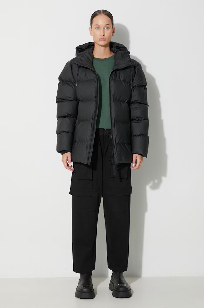Rains Яке 15120 Jackets в черно зимен модел