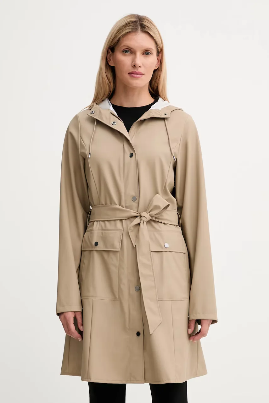 Rains Яке 18130 Curve Long Jacket