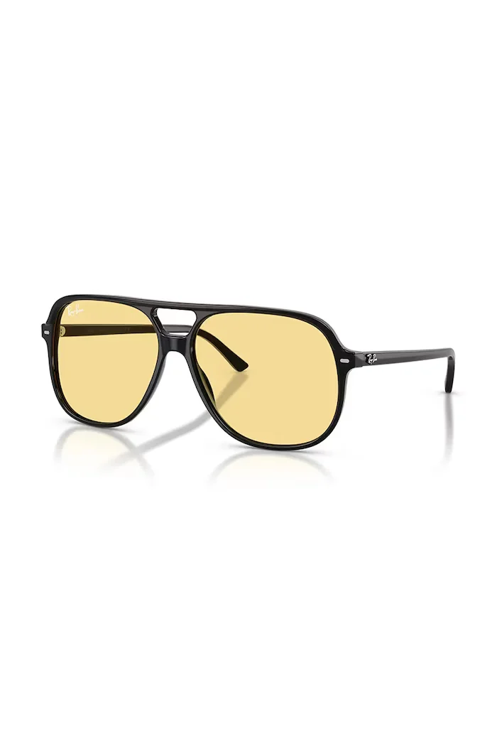 Ray-Ban авиаторски слънчеви очила BILL черни 0RB2198
