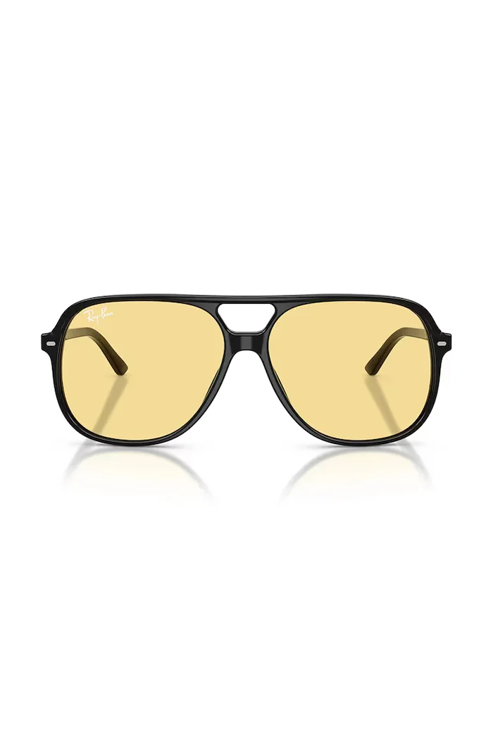 Ray-Ban авиаторски слънчеви очила BILL черни 0RB2198