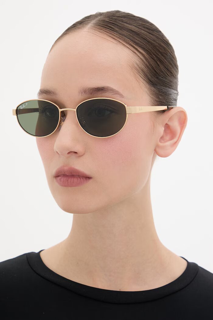 Ray-Ban слънчеви очила златни 0RB3774D