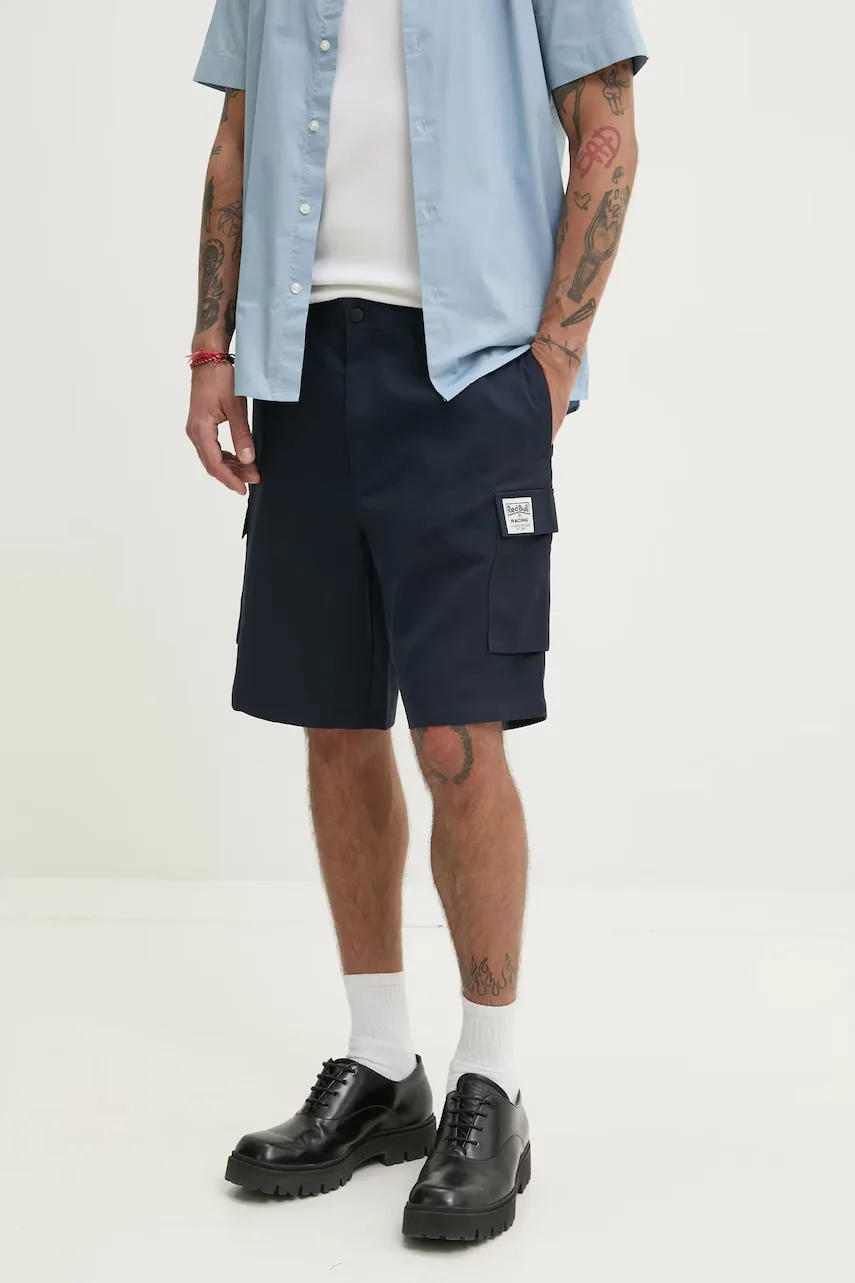 Red Bull Racing x Pepe Jeans Памучен къс панталон CARGO SHORT