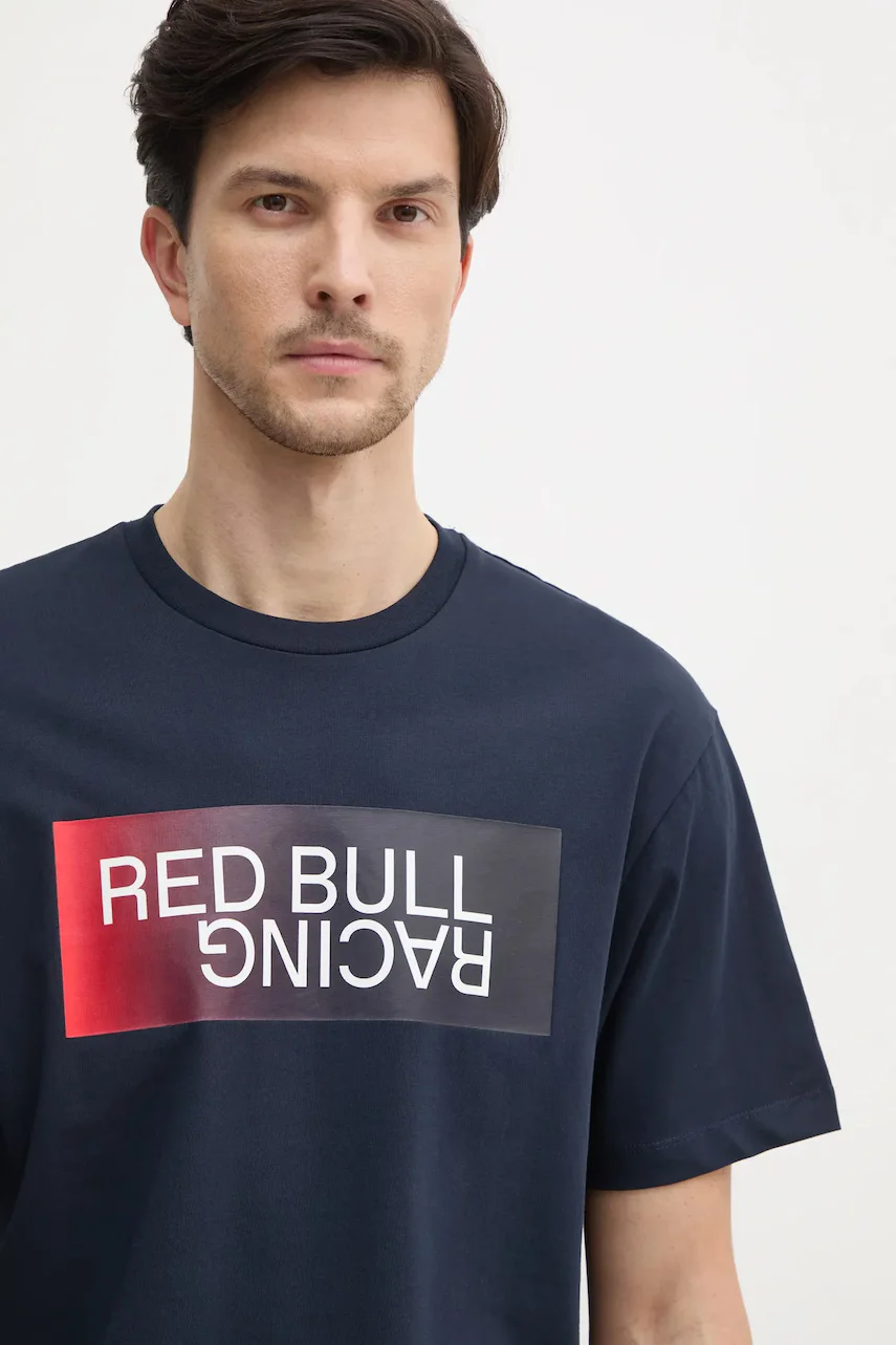 Red Bull Racing x Pepe Jeans Памучна тениска OMBRE LOGO TEE