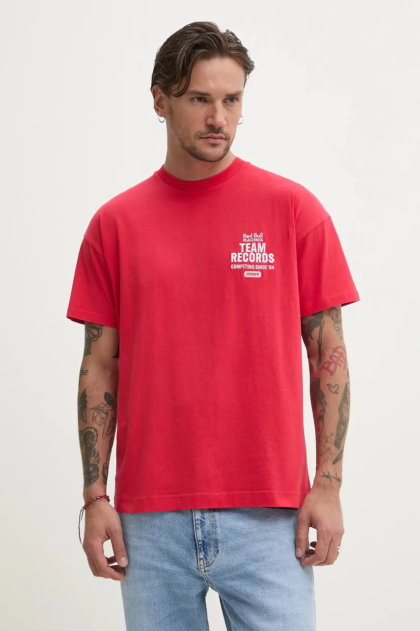 Red Bull Racing x Pepe Jeans Памучна тениска TEAM RECORDS TEE
