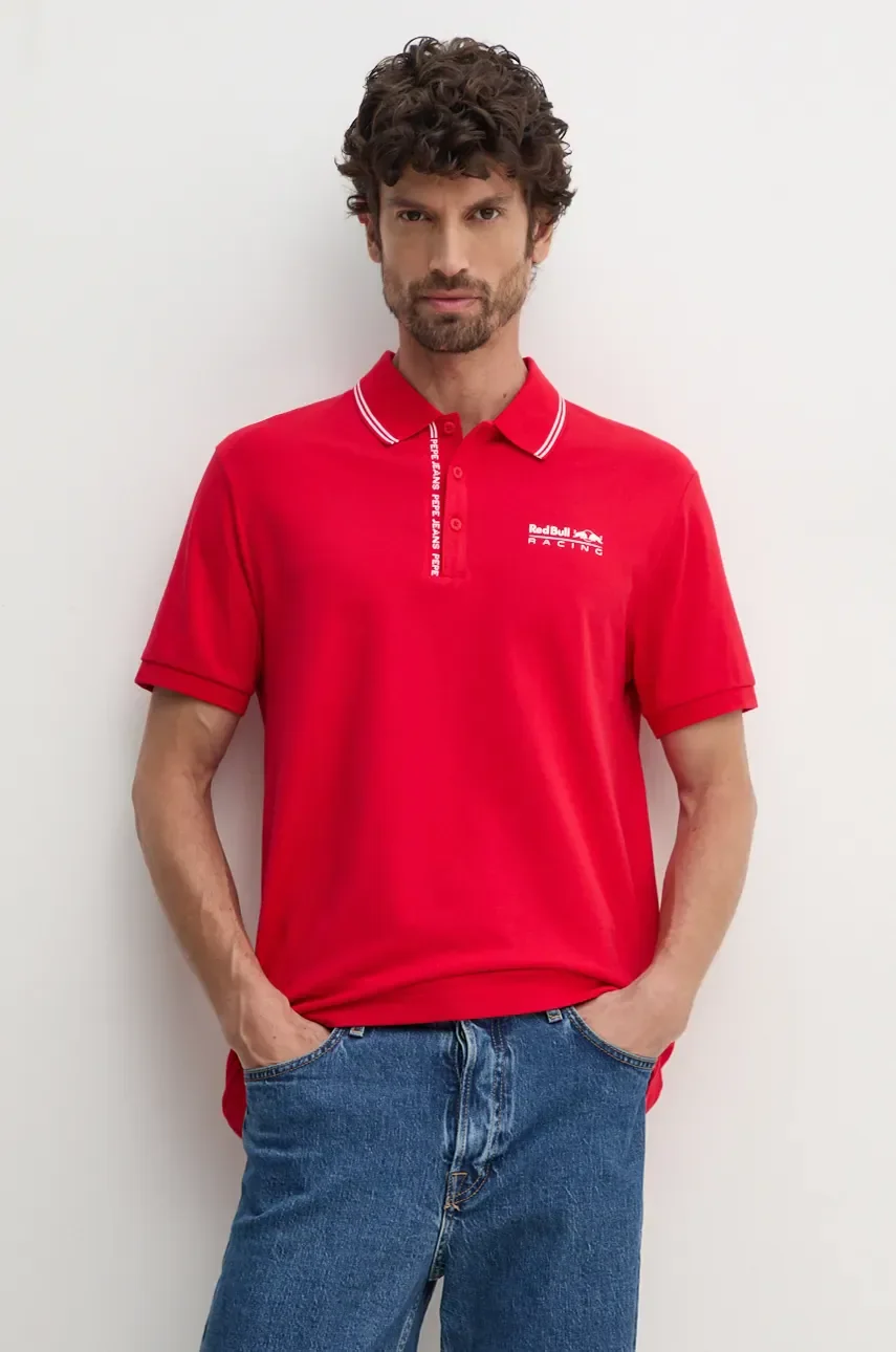 Red Bull Racing x Pepe Jeans Тениска с яка