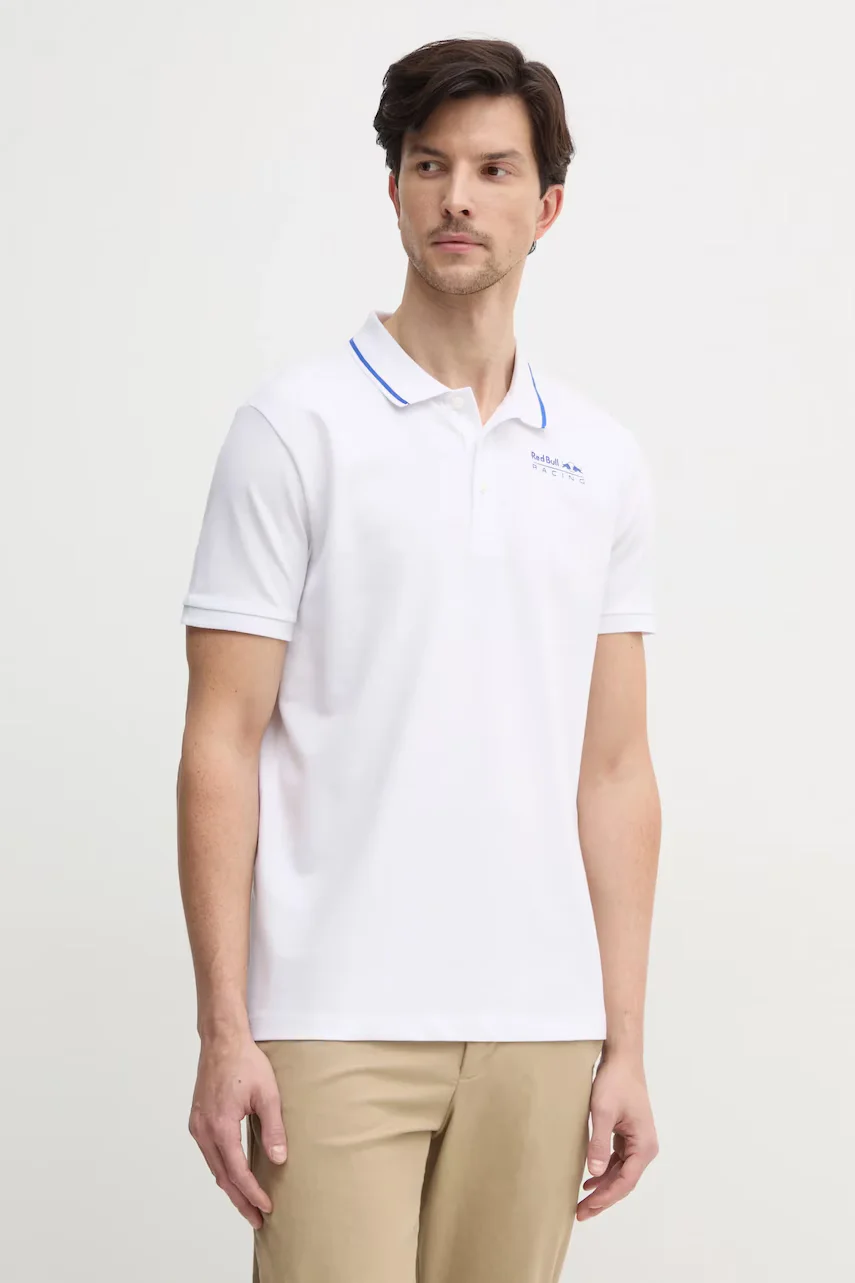 Red Bull Racing x Pepe Jeans Тениска с яка TIPPED LOGO POLO