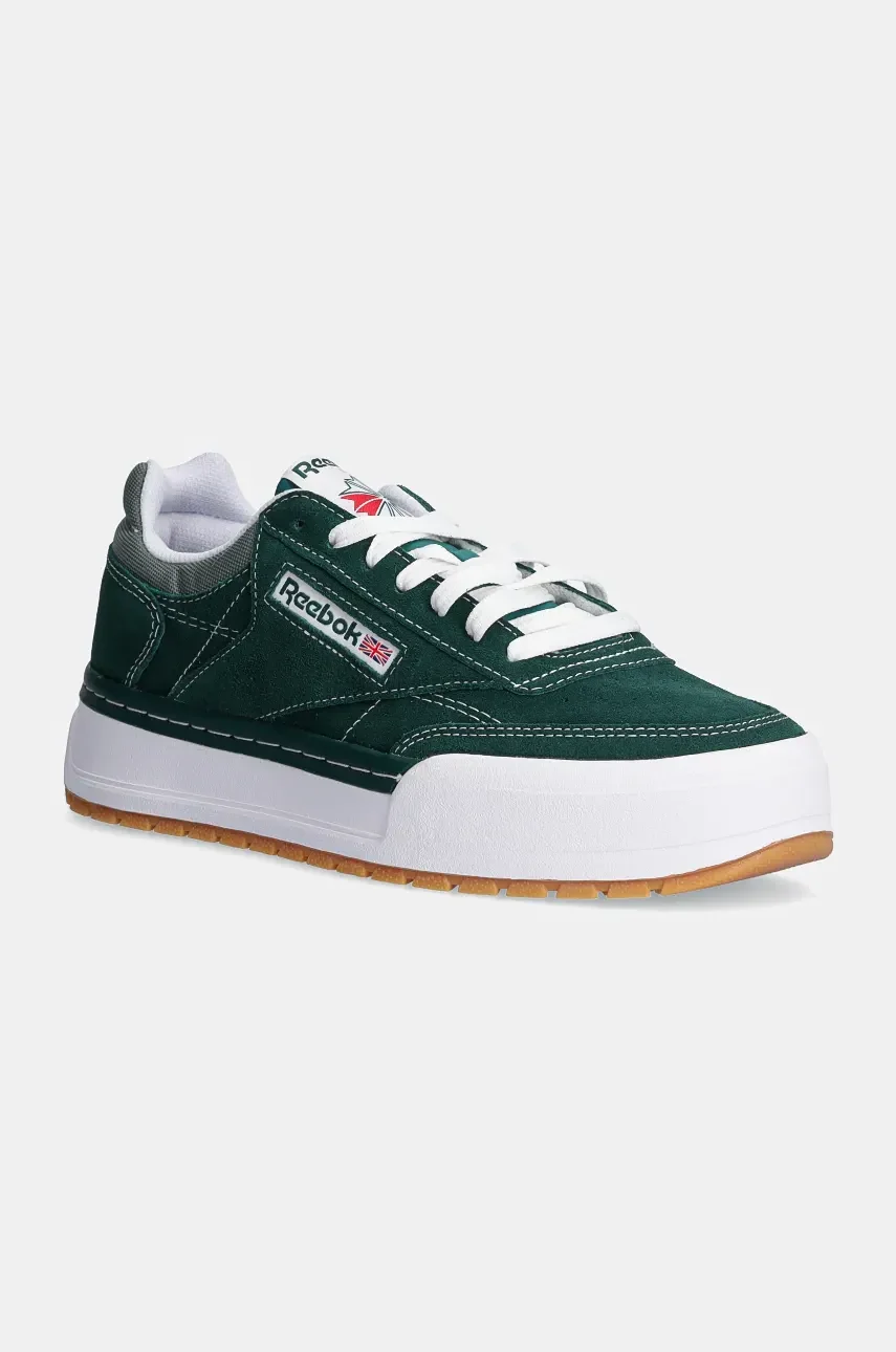 Reebok Classic Велурени маратонки Club C Megacourt