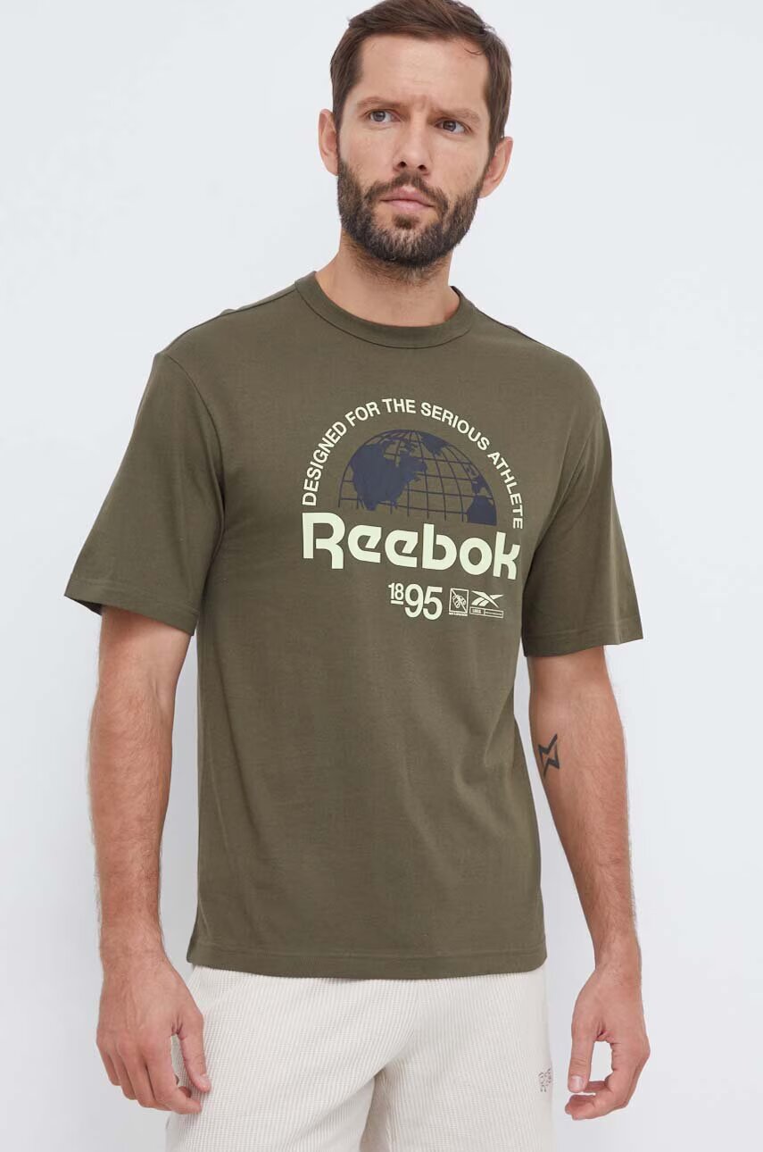 Reebok Памучна тениска
