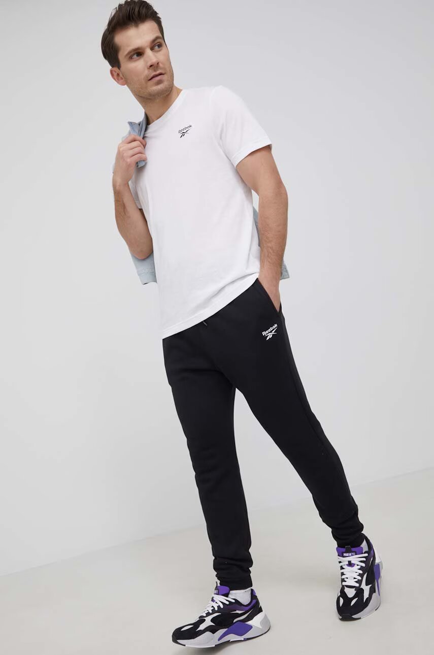 Reebok Памучна тениска HG4443 IDENTITY