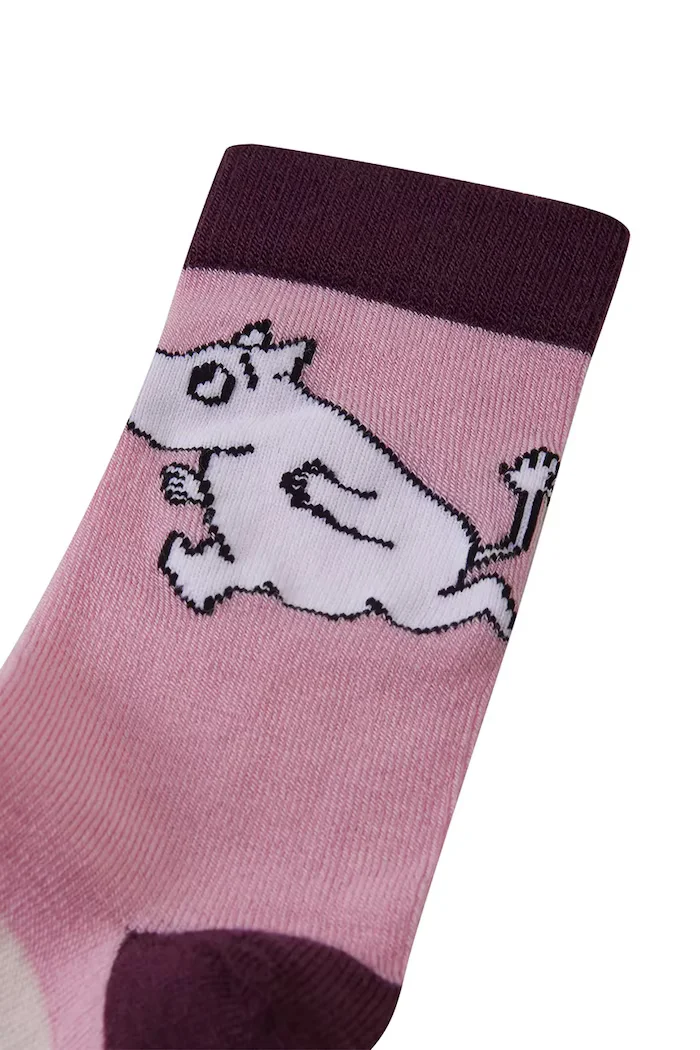 Reima чорапи за деца Moomin Randig розови 5300335A