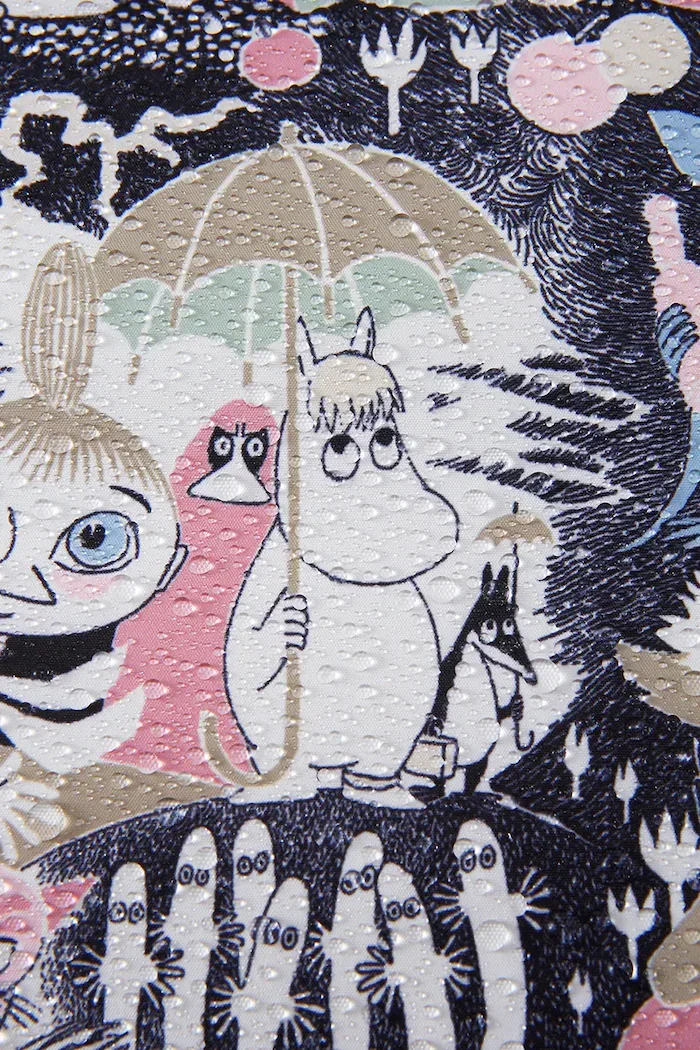 Reima гащеризон за деца Moomin Knytte бял 5100079C