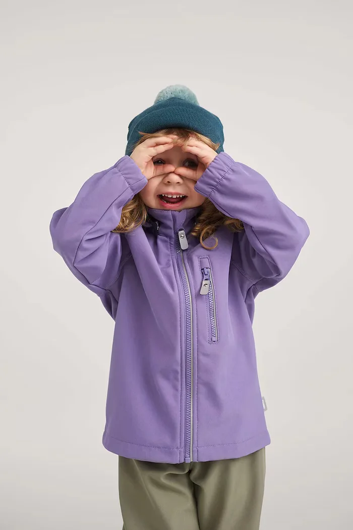 Reima яке softshell за деца Vantti виолетово 5100009C