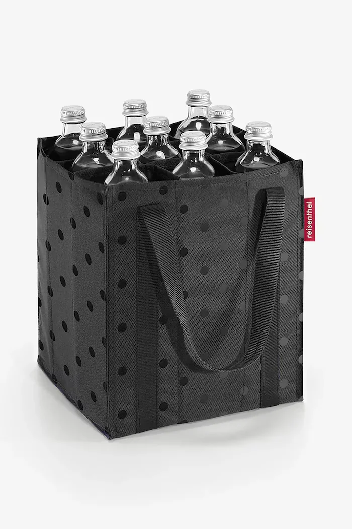 reisenthel Чанта за бутилки с отделения Bottlebag в черно