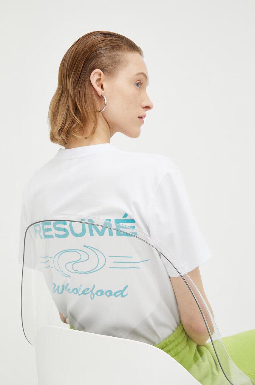 Resume Памучна тениска Résumé