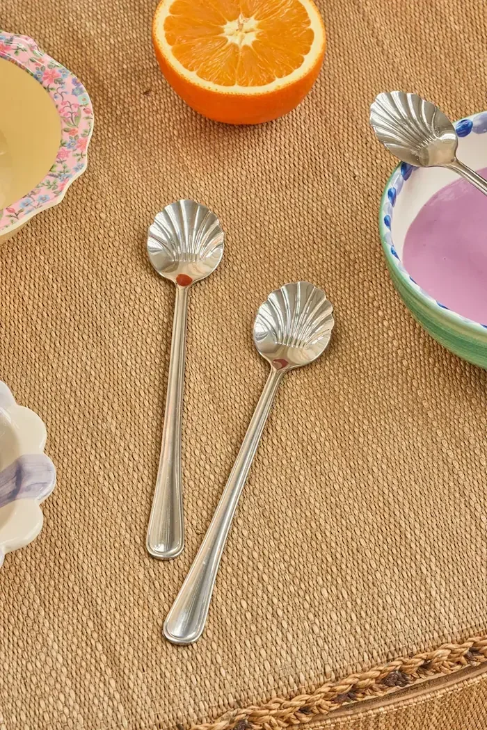 Rice Комплект лъжици 19 cm (4 броя) в сиво