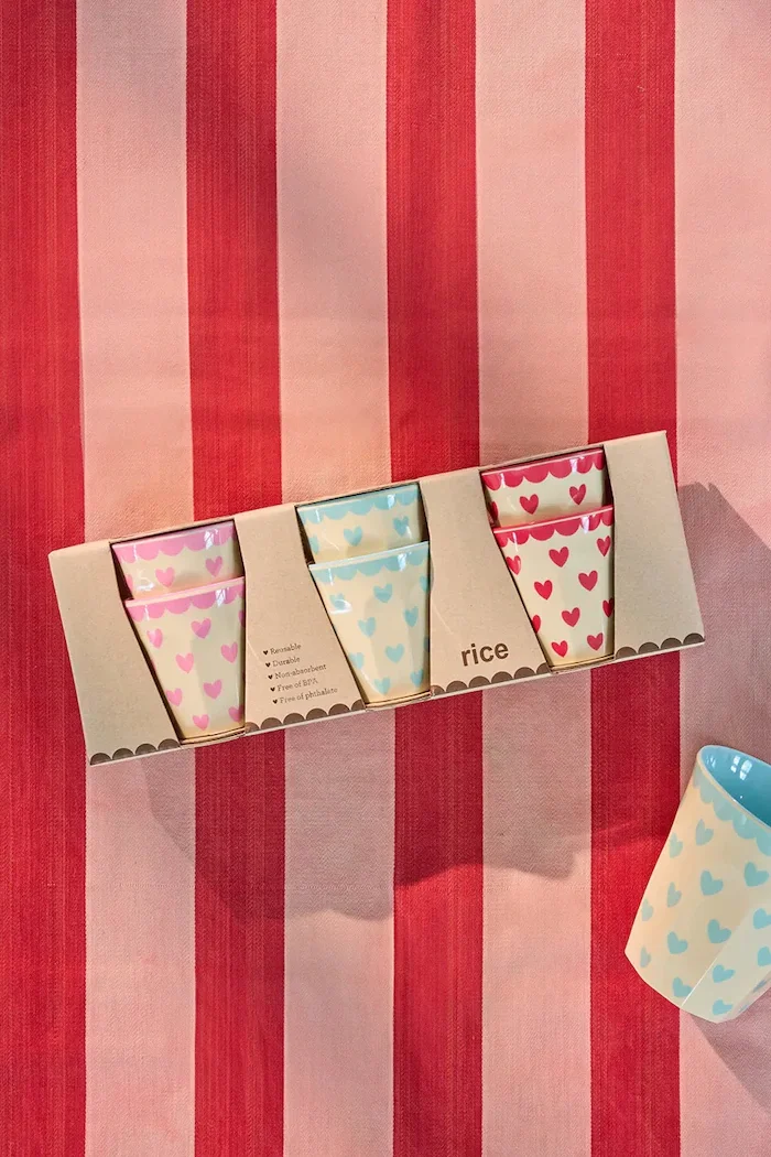 Rice комплект порцеланови чаши за еспресо от пластмаса 9 x 6 x 26 cm MELCU-6ZEFAVP