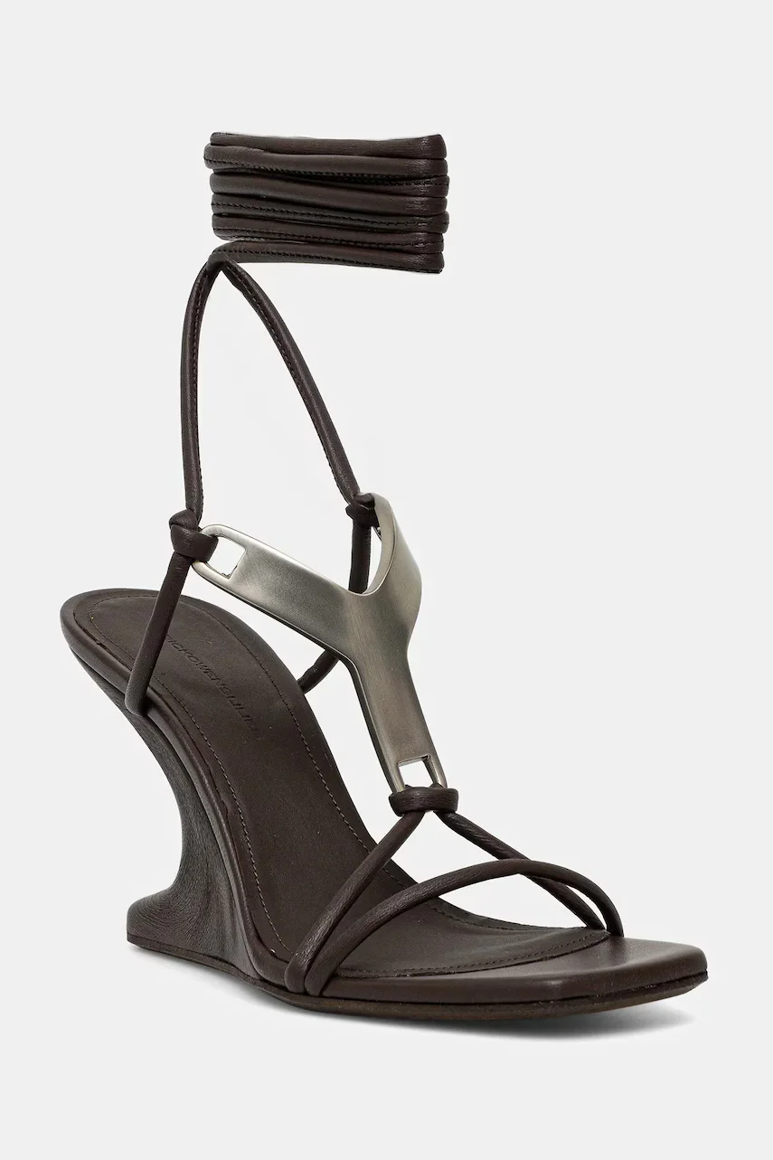 Rick Owens Lilies Кожени сандали Cantilever 8 Hydra Sandals