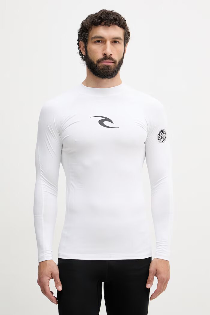 Rip Curl бански с дълги ръкави мъжки бели 16FMRV