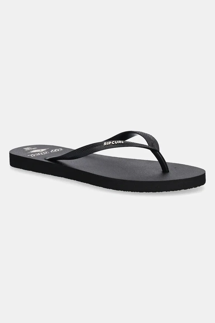 Rip Curl Джапанки в черно с равна подметка 17SWOT