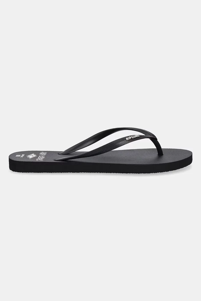 Rip Curl Джапанки в черно с равна подметка 17SWOT