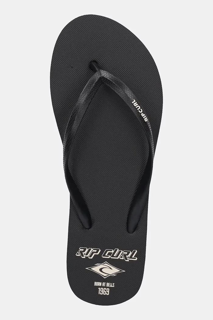 Rip Curl Джапанки в черно с равна подметка 17SWOT
