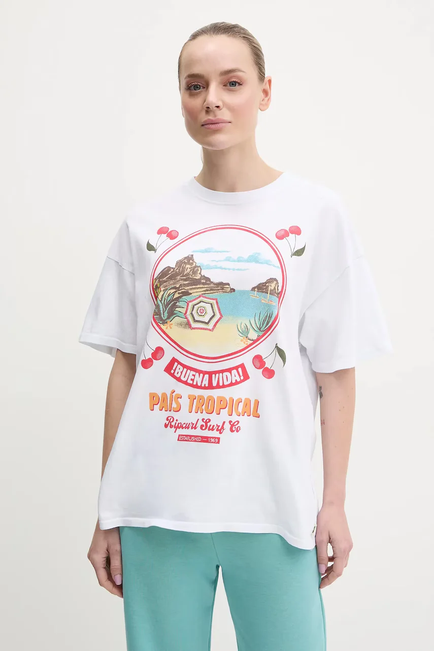 Rip Curl Памучна тениска COVE HERITAGE