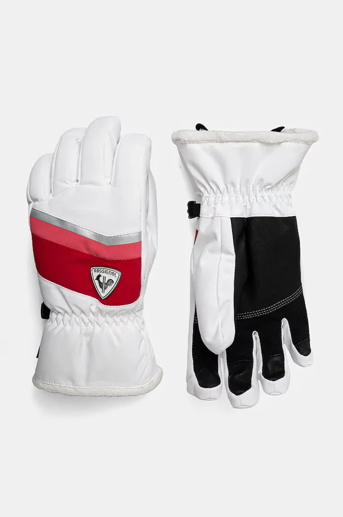 Rossignol Ръкавици за ски New Piste в бяло RLNWG06