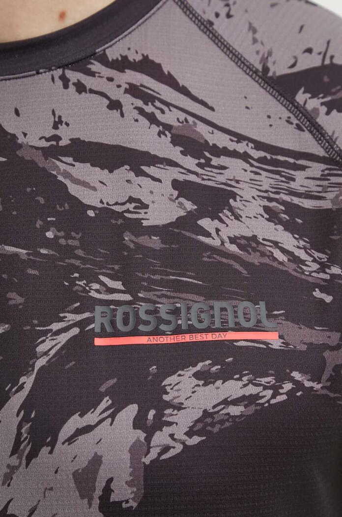 Rossignol Спортна тениска в черно с принт RLLMY02