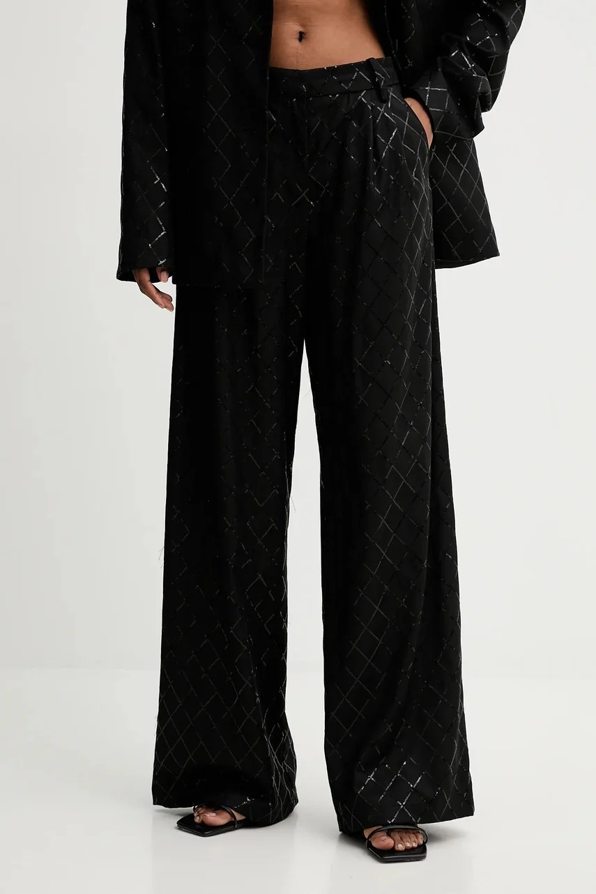 ROTATE Панталон Wide Leg Sequins Pants