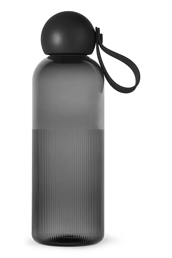 Sagaform Бутилка за вода Ture 600 ml в черно