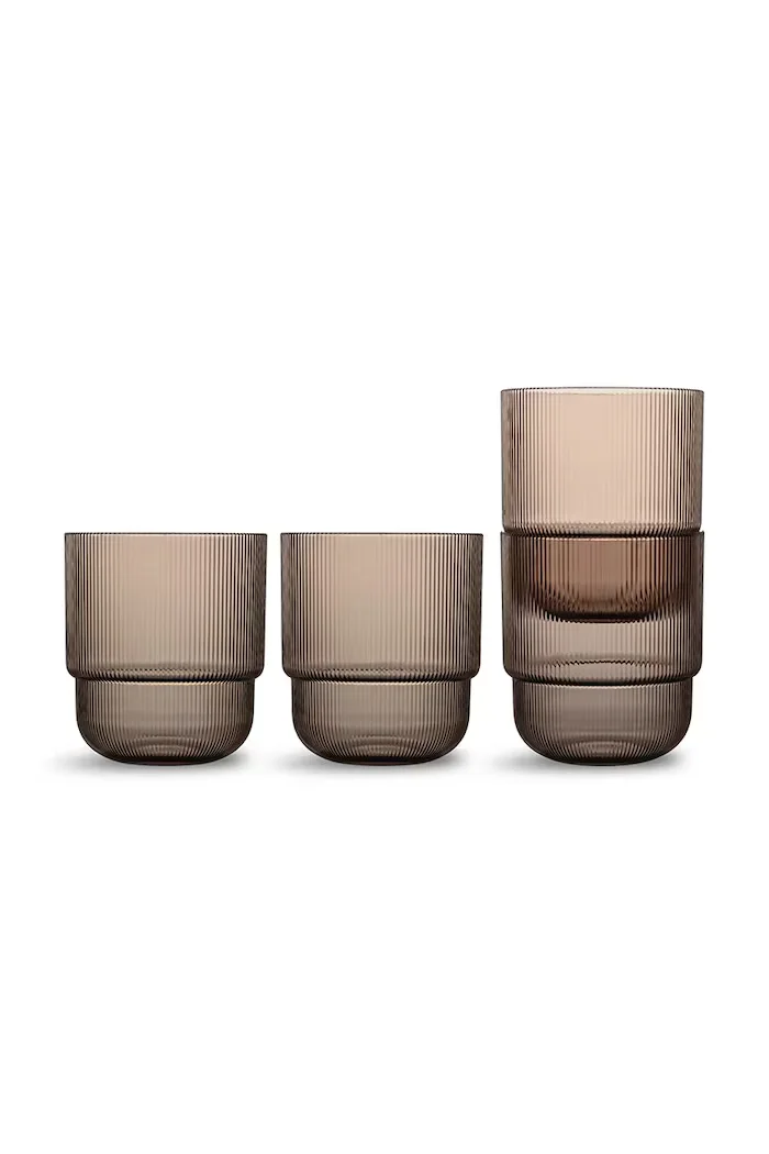 Sagaform комплект стъклени чаши от пластмаса 400 ml 5018741