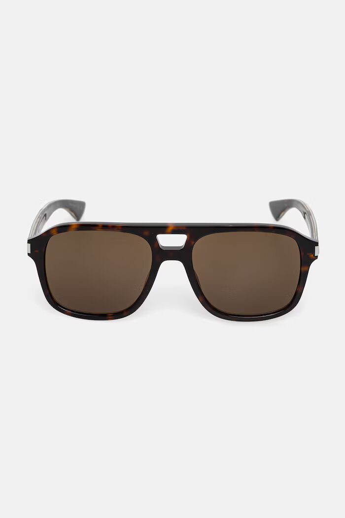 Saint Laurent Авиаторски слънчеви очила кафяви SL 881