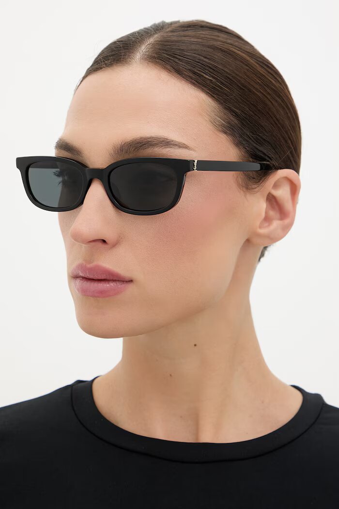 Saint Laurent слънчеви очила дамски черни SL M160