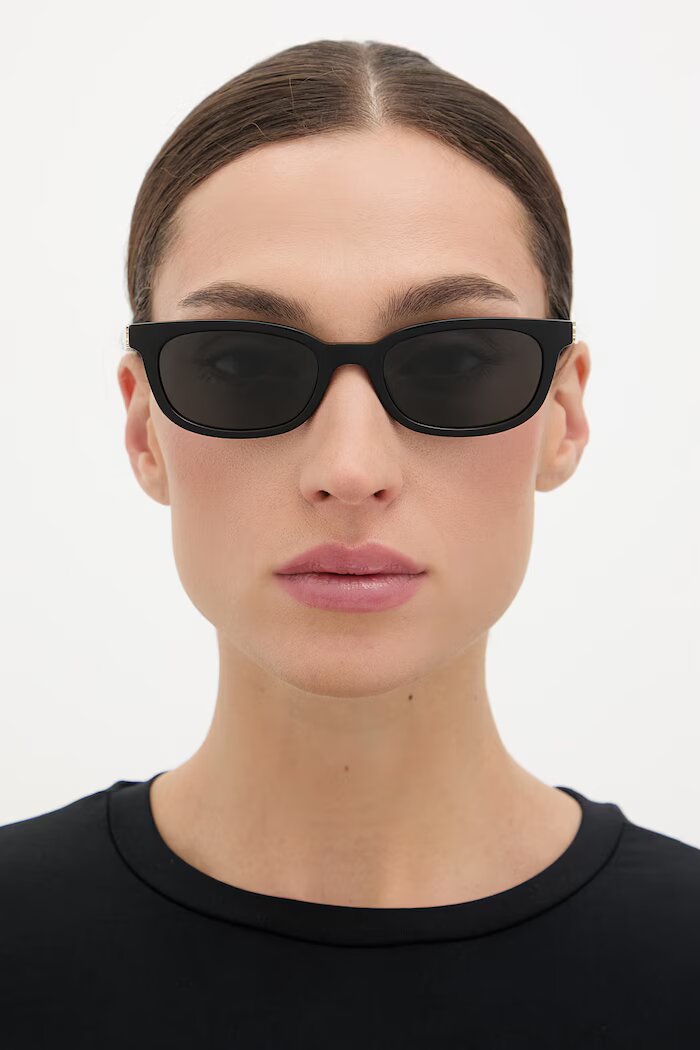 Saint Laurent слънчеви очила дамски черни SL M160