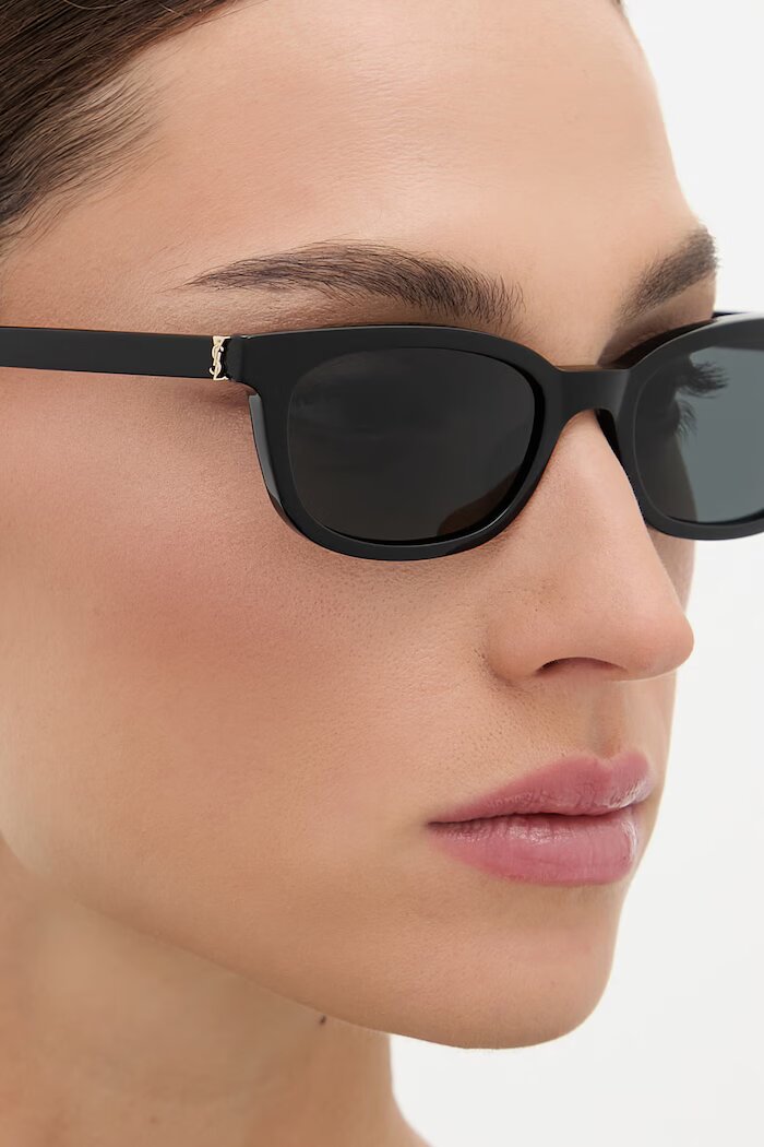 Saint Laurent слънчеви очила дамски черни SL M160