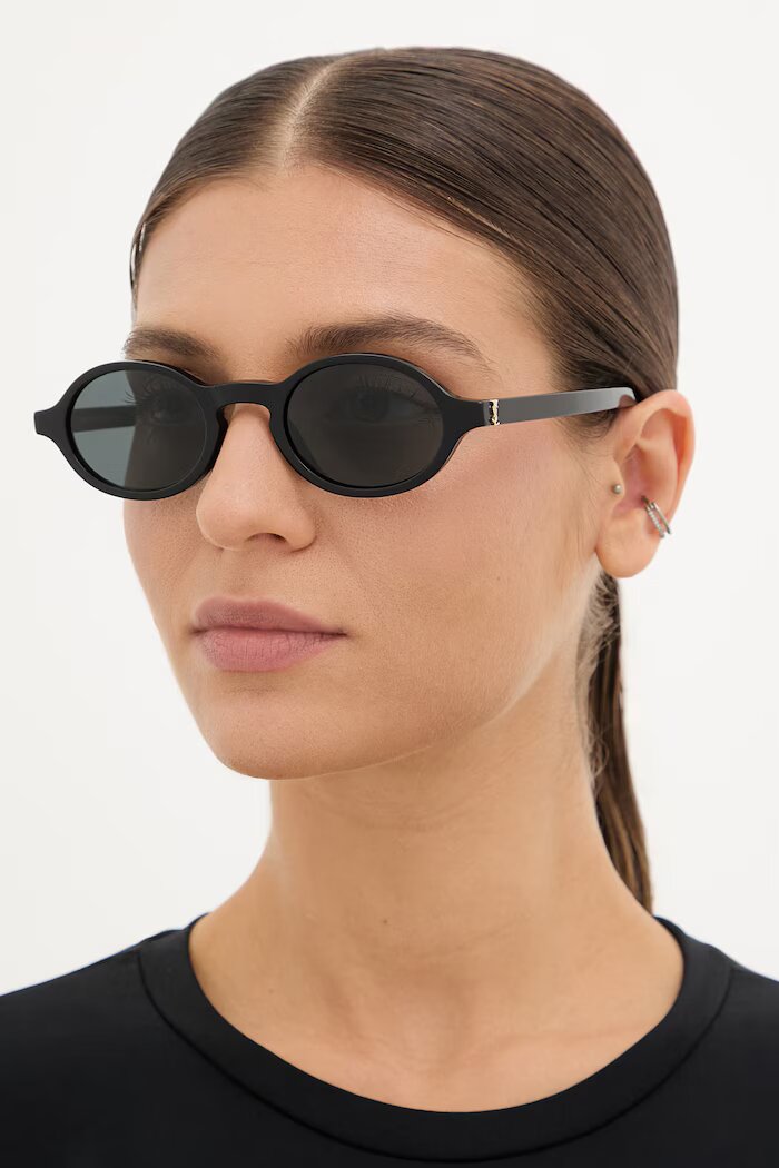 Saint Laurent слънчеви очила дамски черни SL M161
