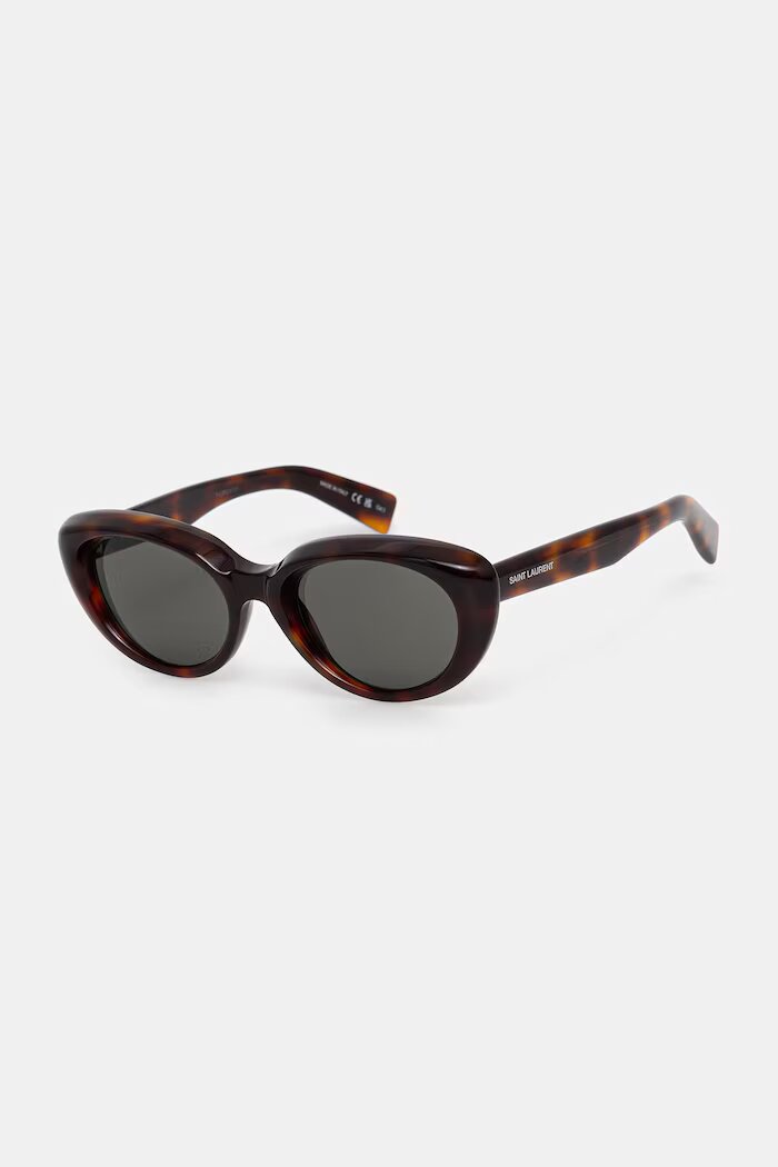 Saint Laurent слънчеви очила дамски кафяви SL 859