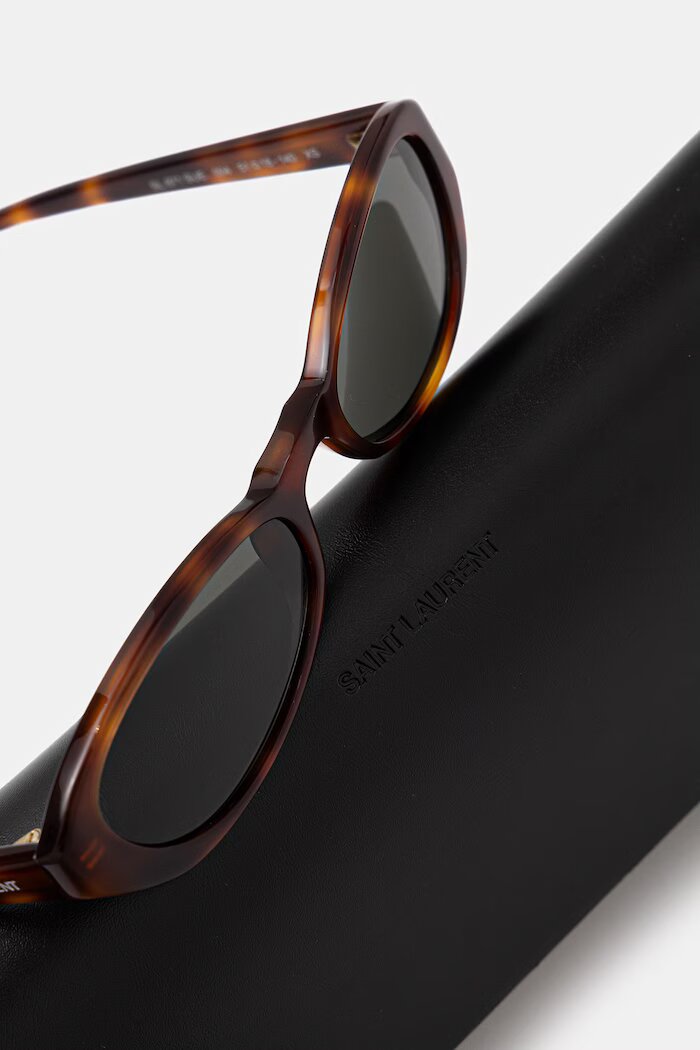 Saint Laurent слънчеви очила дамски кафяви SL 871 SUE
