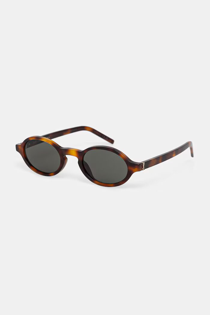 Saint Laurent слънчеви очила дамски кафяви SL M161