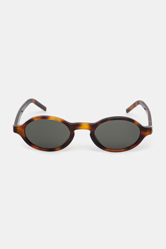 Saint Laurent слънчеви очила дамски кафяви SL M161