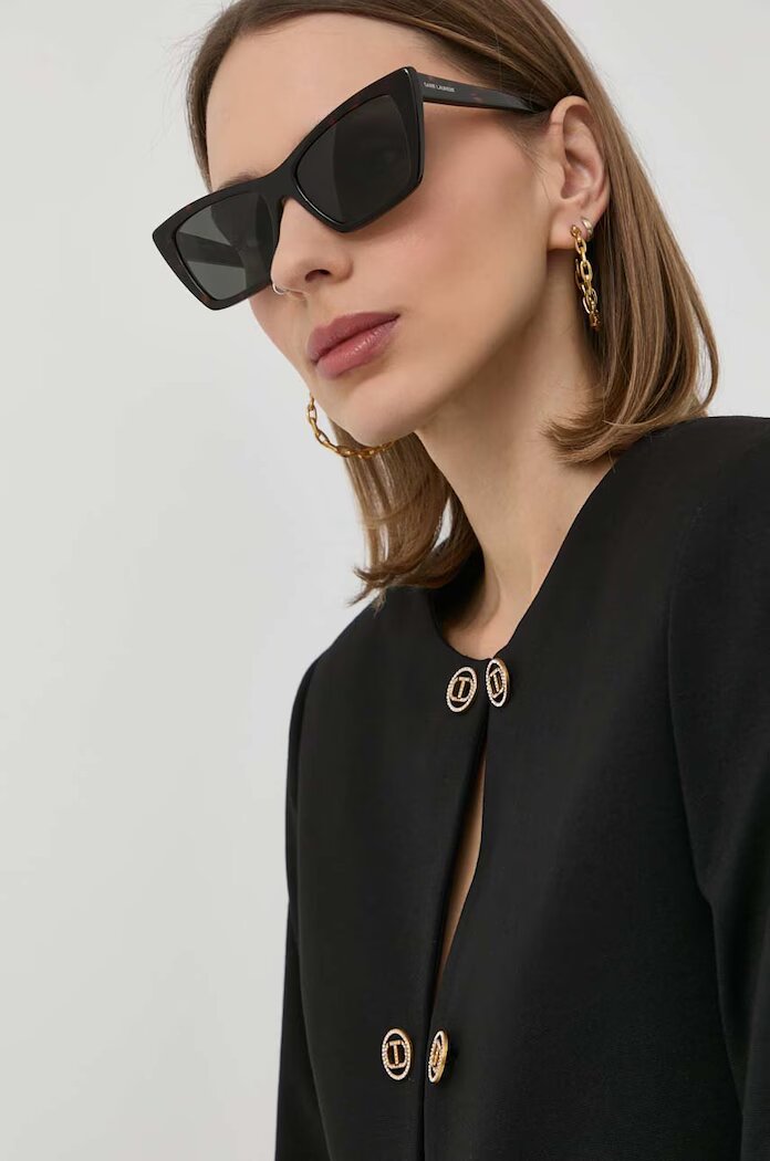 Saint Laurent Слънчеви очила MICA в кафяво SL 276 MICA