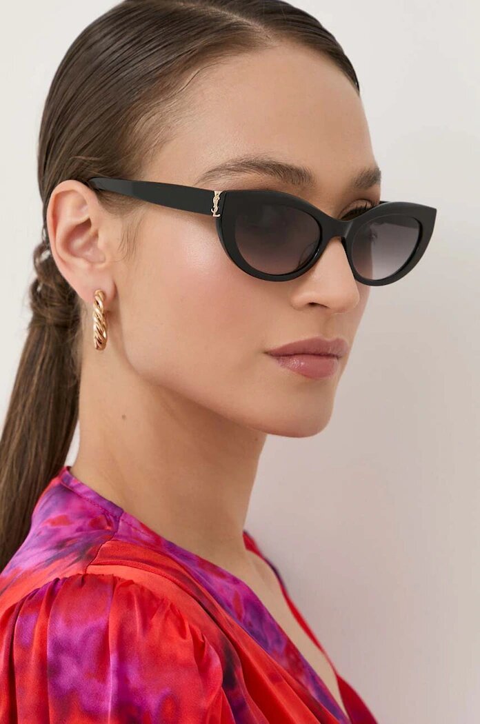 Saint Laurent Слънчеви очила в черно SL M115