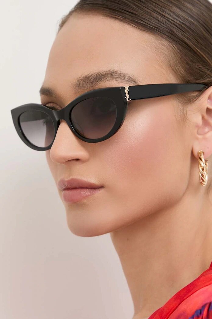 Saint Laurent Слънчеви очила в черно SL M115